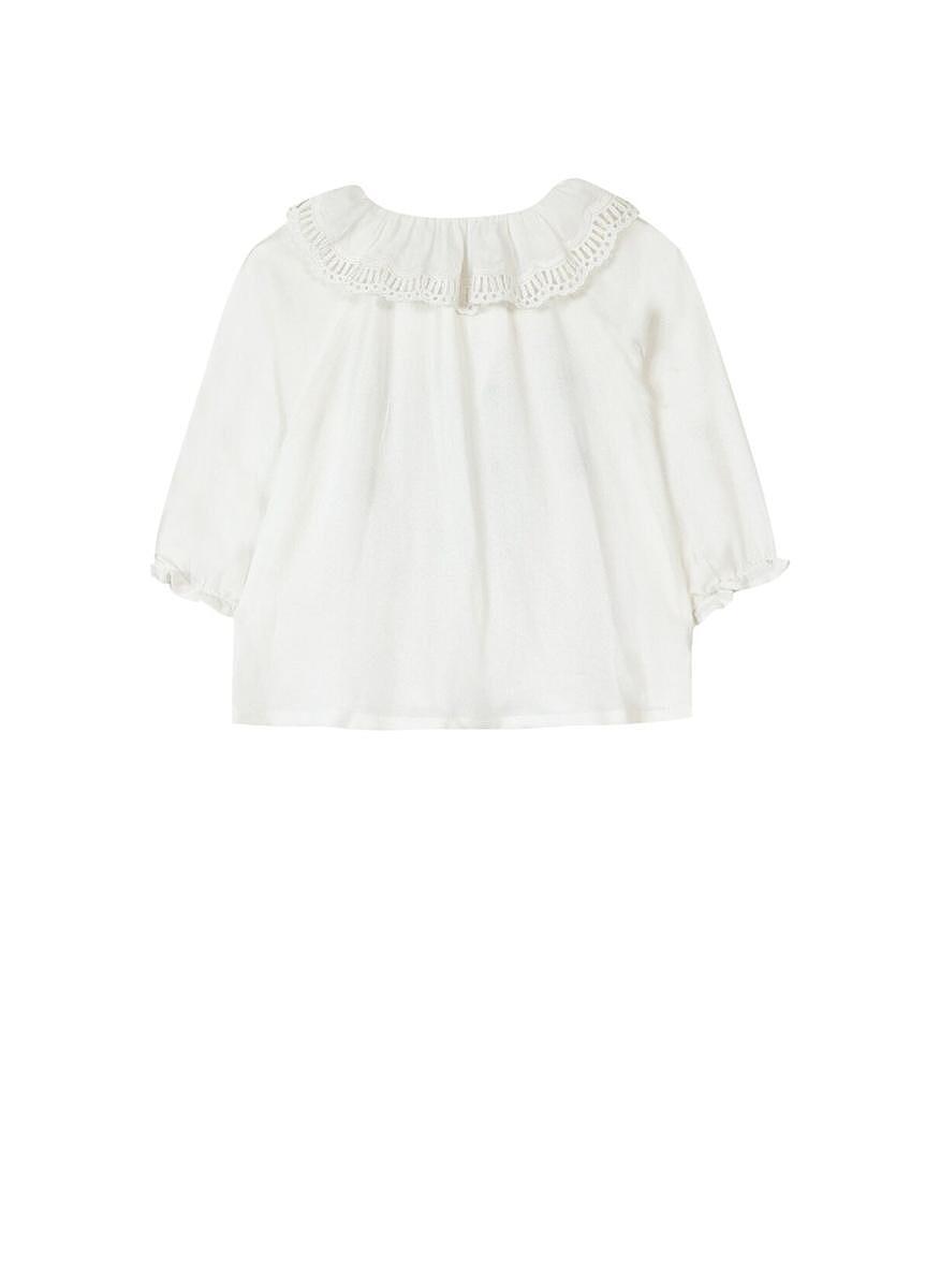 Блуза с флорална бродерия Tartine et Chocolat