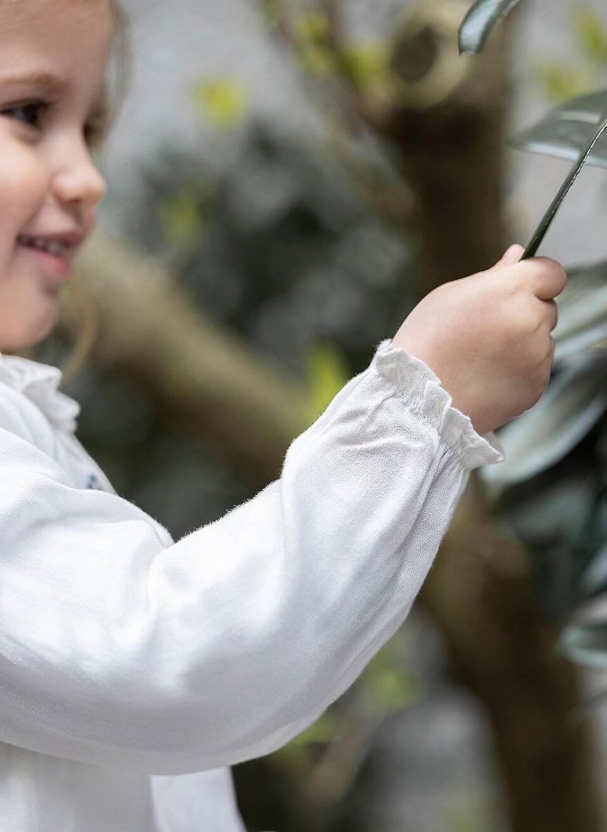 Блуза с флорална бродерия Tartine et Chocolat