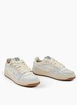 EJ EGG ROCKET - LOW SNEAKER COW SUEDE/CALF LEATH WHITE/OFF WHITE