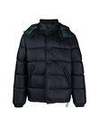 MENS FIBRE DOWN HOODED PUFFER