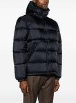 MENS FIBRE DOWN HOODED PUFFER