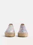 printed slip on espadrillas