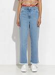 WOMENS STRAIGH LEG JEAN RAW HEM