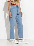 WOMENS STRAIGH LEG JEAN RAW HEM