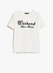 Тишърт с принт Weekend Max Mara Zirlo