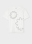 WOMENS INK FLOWER T-SHIRT