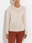 WOMENS KNITTED SWEATER CREW NECK