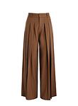 SIMON HR WIDE LEG PLTD TROUSER