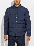 QUILTED PADDED OVERSHIRT