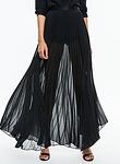 KATZ SNBRST PLT MAXI SKIRT W HOT PANT