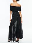 KATZ SNBRST PLT MAXI SKIRT W HOT PANT