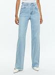 BODIE HR BOOTCUT JEAN W RAW HEM