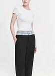 OPHELIA DOUBLE WAISTBAND COMBO PANT