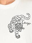 GOTS STAR TIGER EMB LOOSE TEE