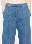 calvary cotton denim palazzo pants