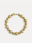 brass beads collier