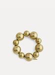 brass beads bracelet