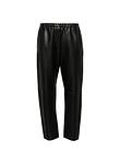 nappa leather jogger