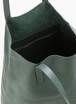 leather shopper bag