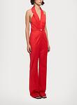 BUCKLE BELT JUMPSUIT