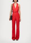 BUCKLE BELT JUMPSUIT