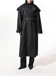 6-BUTTON WIDE TRENCH