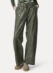 suede lizard print cargo pants