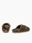 nappa lether crossed sandals