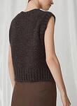 Knitted waistcoat