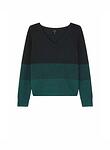 WOMENS KNITTED SWEATER V NECK