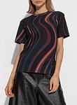 WOMENS MIDNIGHT SWIRL T-SHIRT