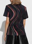 WOMENS MIDNIGHT SWIRL T-SHIRT