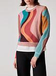 WOMENS KNITTED SWEATER CREW NECK