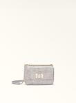 Мини Crossbody чанта Furla Silver