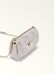 Мини Crossbody чанта Furla Silver