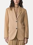 viscose wool chic twill jacket