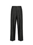 jewel side band wool herringbone pants