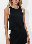 AMAL EMBELL BOXY TANK