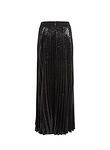 IVEY SEQUIN SNBRST PLT MAXI SKIRT W SLIT