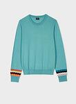 WOMENS KNITTED SWEATER CREW NECK