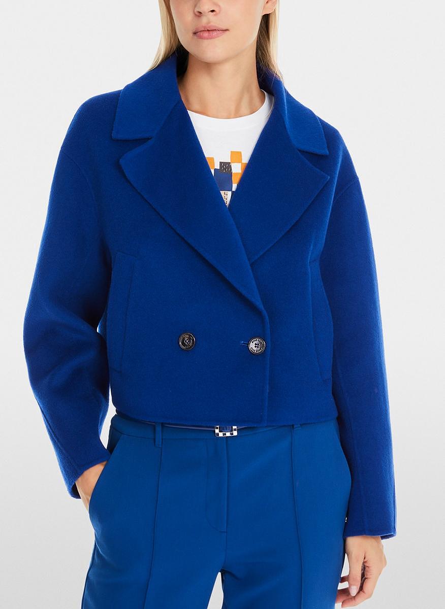 Късо палто от вълна Marc Cain Collections