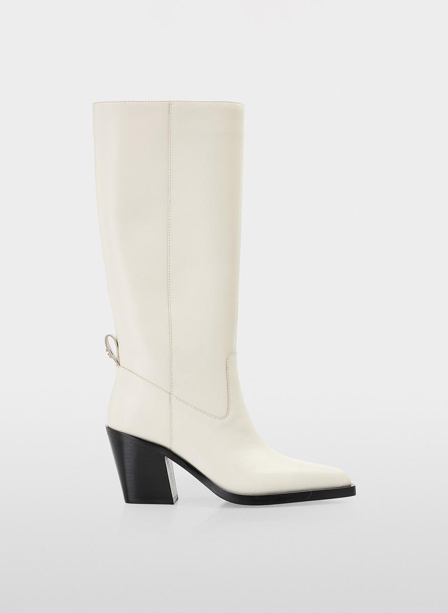 Кожени ботуши на ток 'Western' Marc Cain Collections