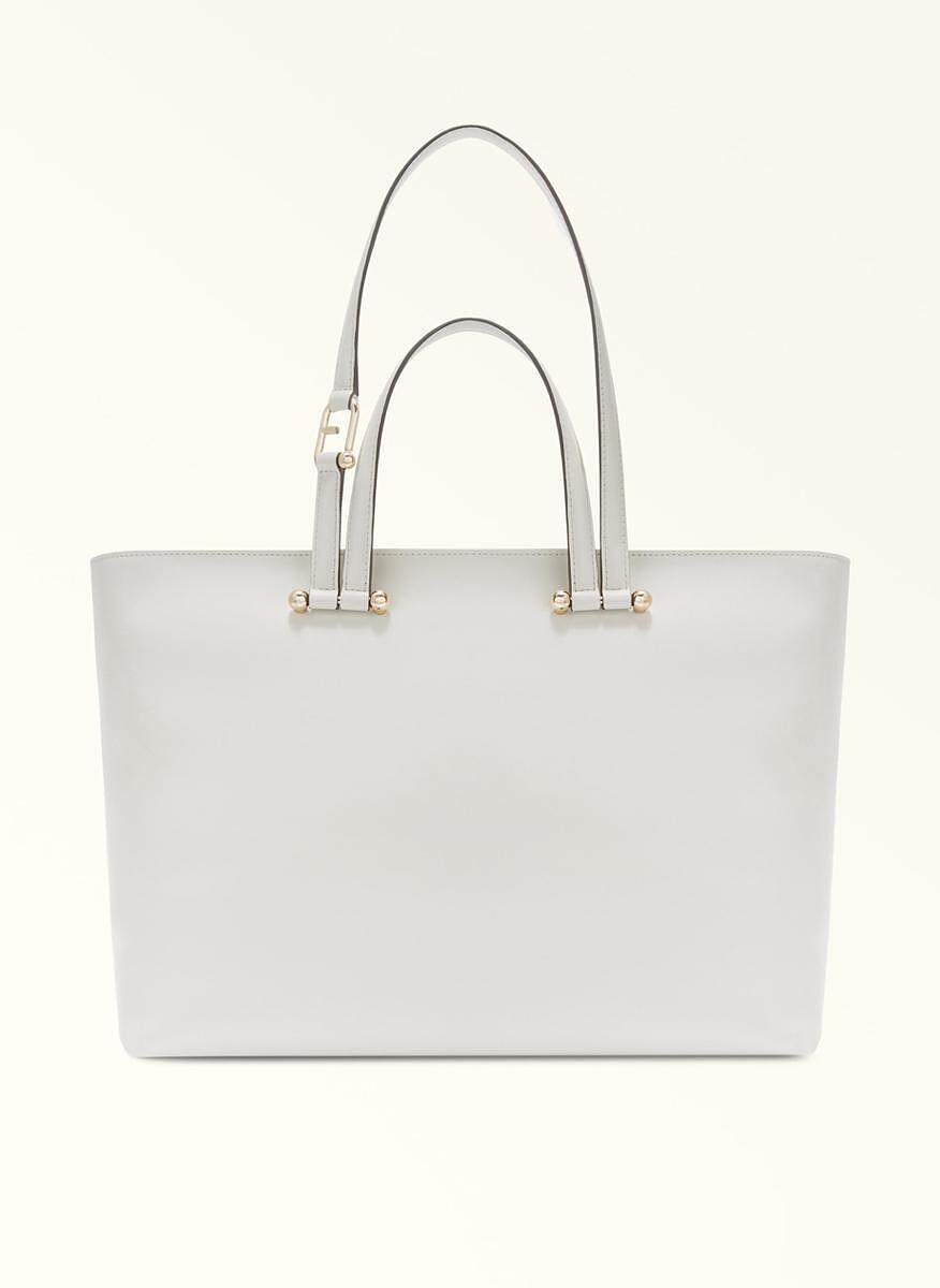Чанта Furla Duetto Marshmallow Grigio
