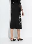 KENZO PARIS JUNGLE LONG STRAIGHT SKIRT