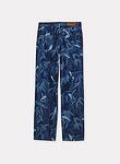 KENZO CHIKU-RIN CAMO BOTAN LOOSE FIT JEANS