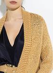 silk cashmere mohair cardigan