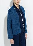 silk cashmere mohair cardigan