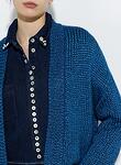 silk cashmere mohair cardigan