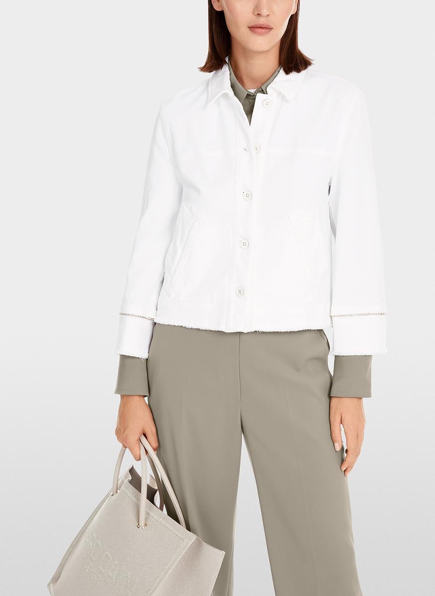 Яке от деним с декоративни кристали Marc Cain Collections