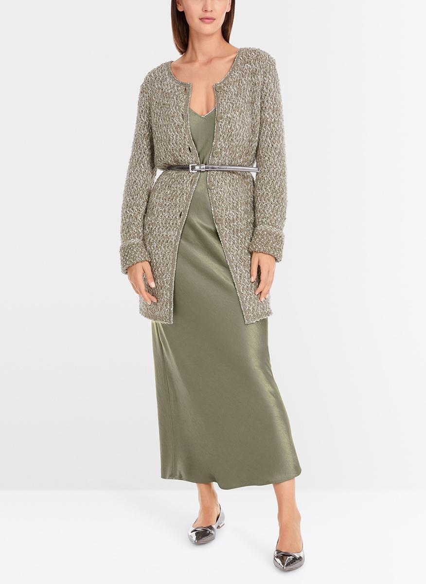Жилетка от вълна и мохер с пайети Marc Cain Collections